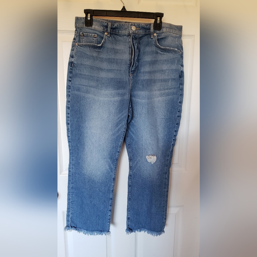 Loft crop jeans - size 12